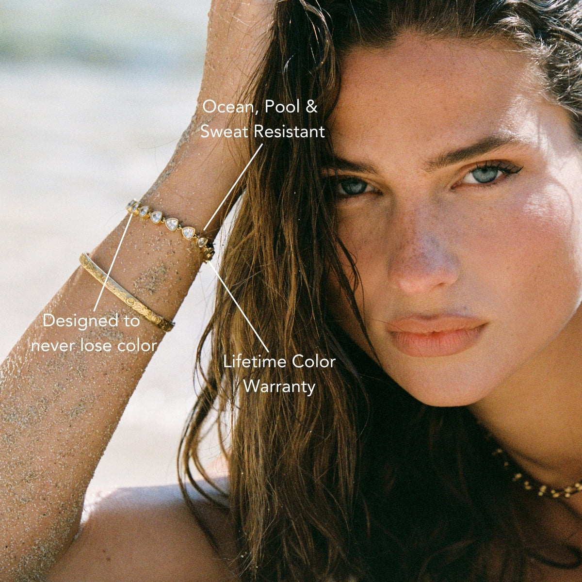 Sun Spark Bracelet – waterproof bracelet by Mari Gavane (view 7)