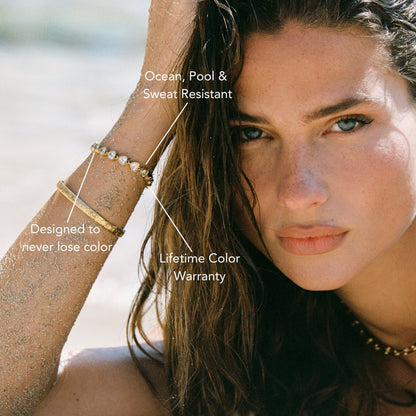 Sun Spark Bracelet – waterproof bracelet by Mari Gavane (view 7)