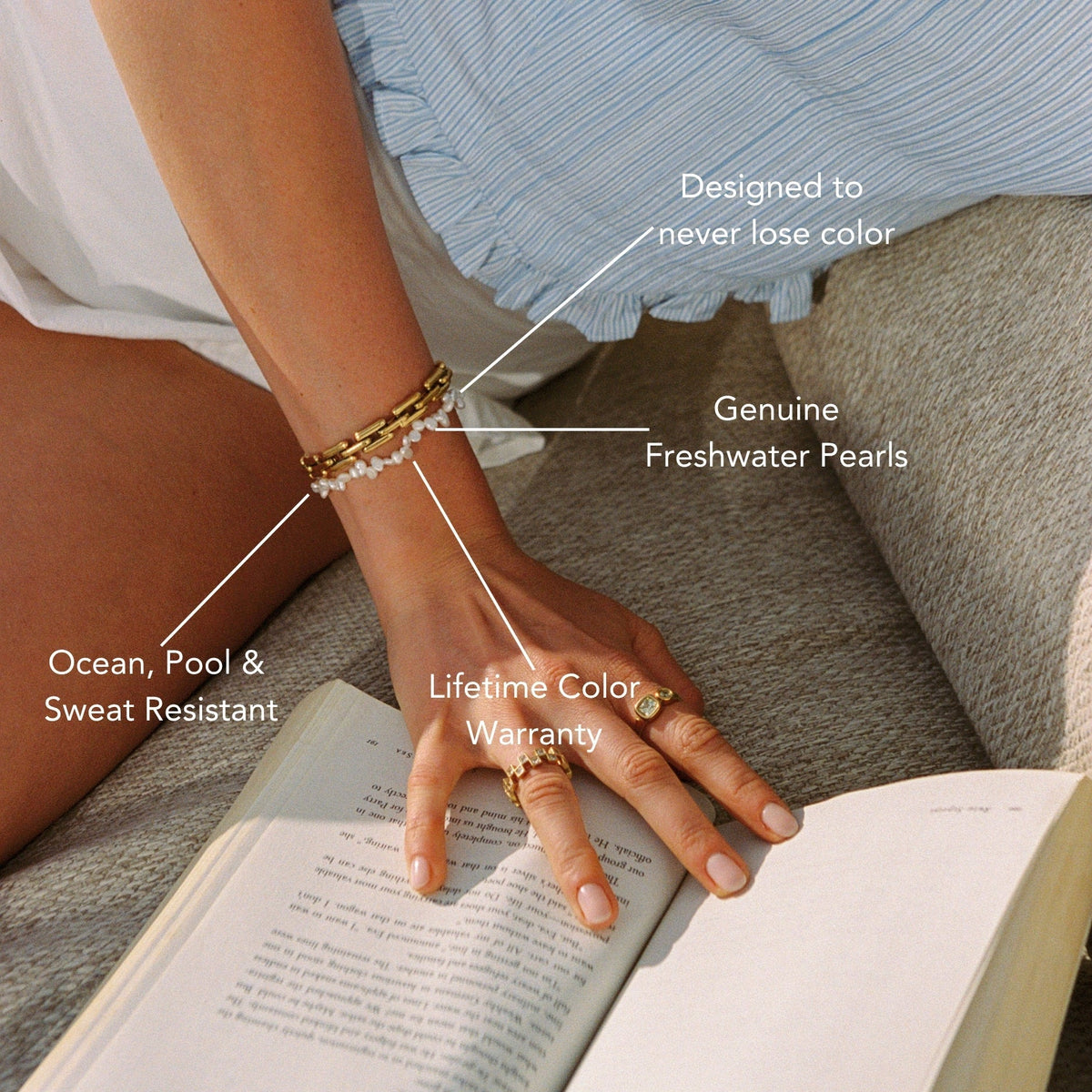 Sunseeker Bracelet – waterproof bracelet by Mari Gavane (view 5)