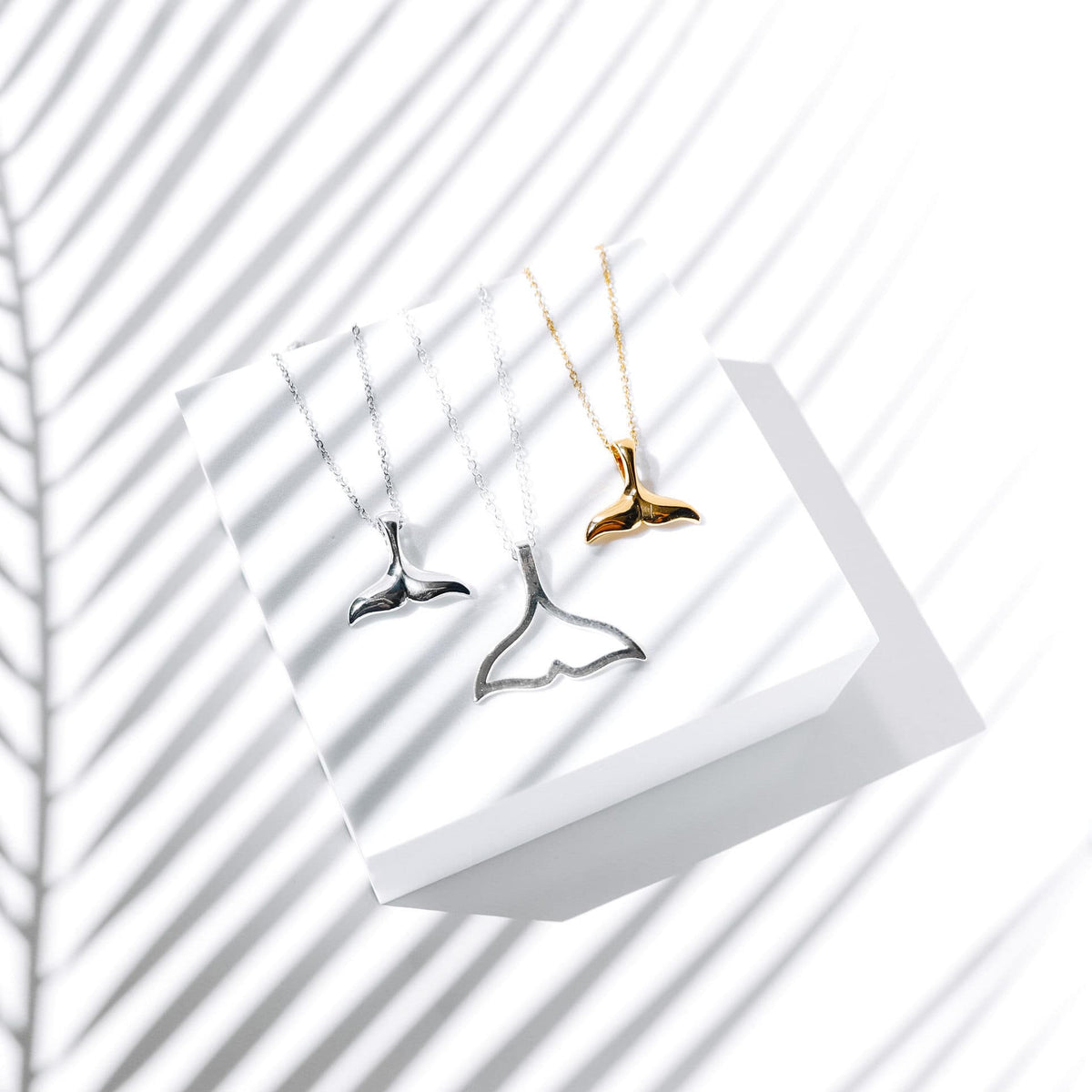 Whale Tail Necklace – waterproof necklace by Mari Gavane (view 10)
