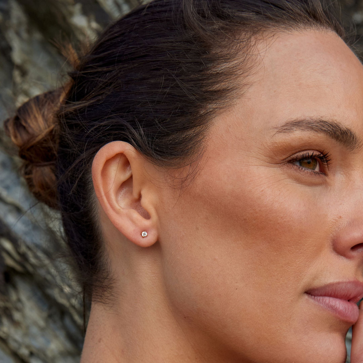 Zircon Stud Earrings – waterproof earrings by Mari Gavane (view 7)